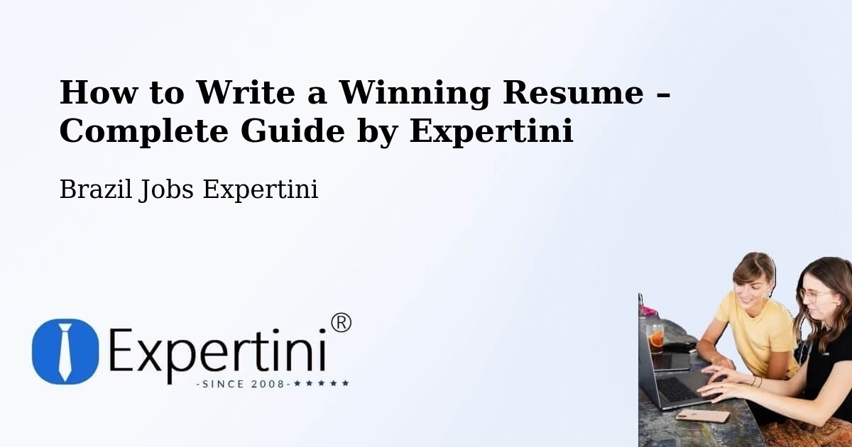 Resume Writing Guide for Job Seekers – Timóteo - Timóteo, Brazil Jobs Expertini